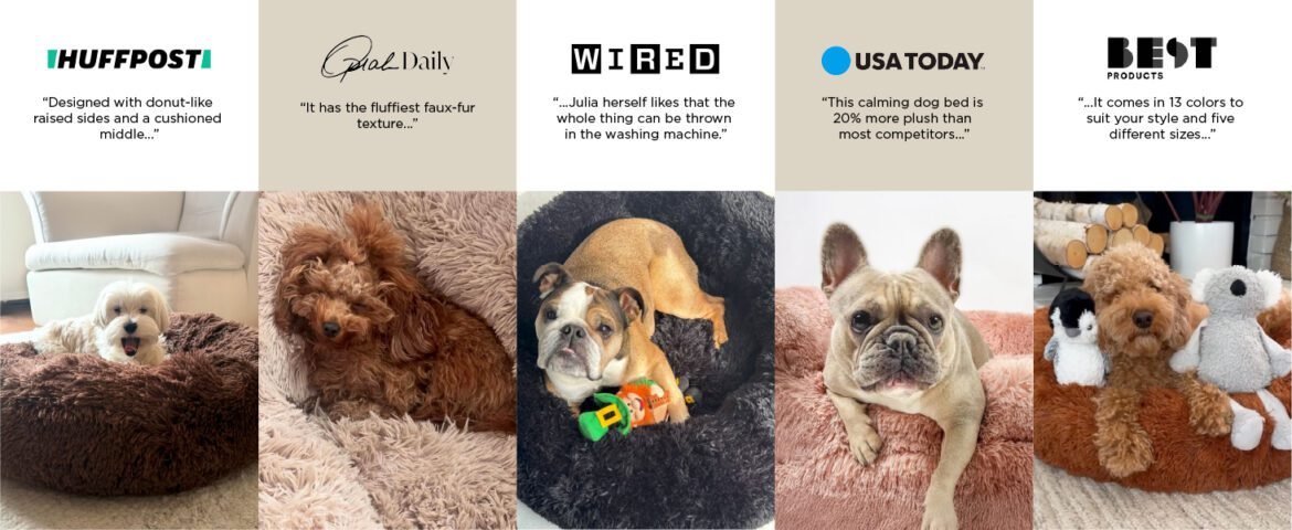 Bedsure Calming Dog Bed review